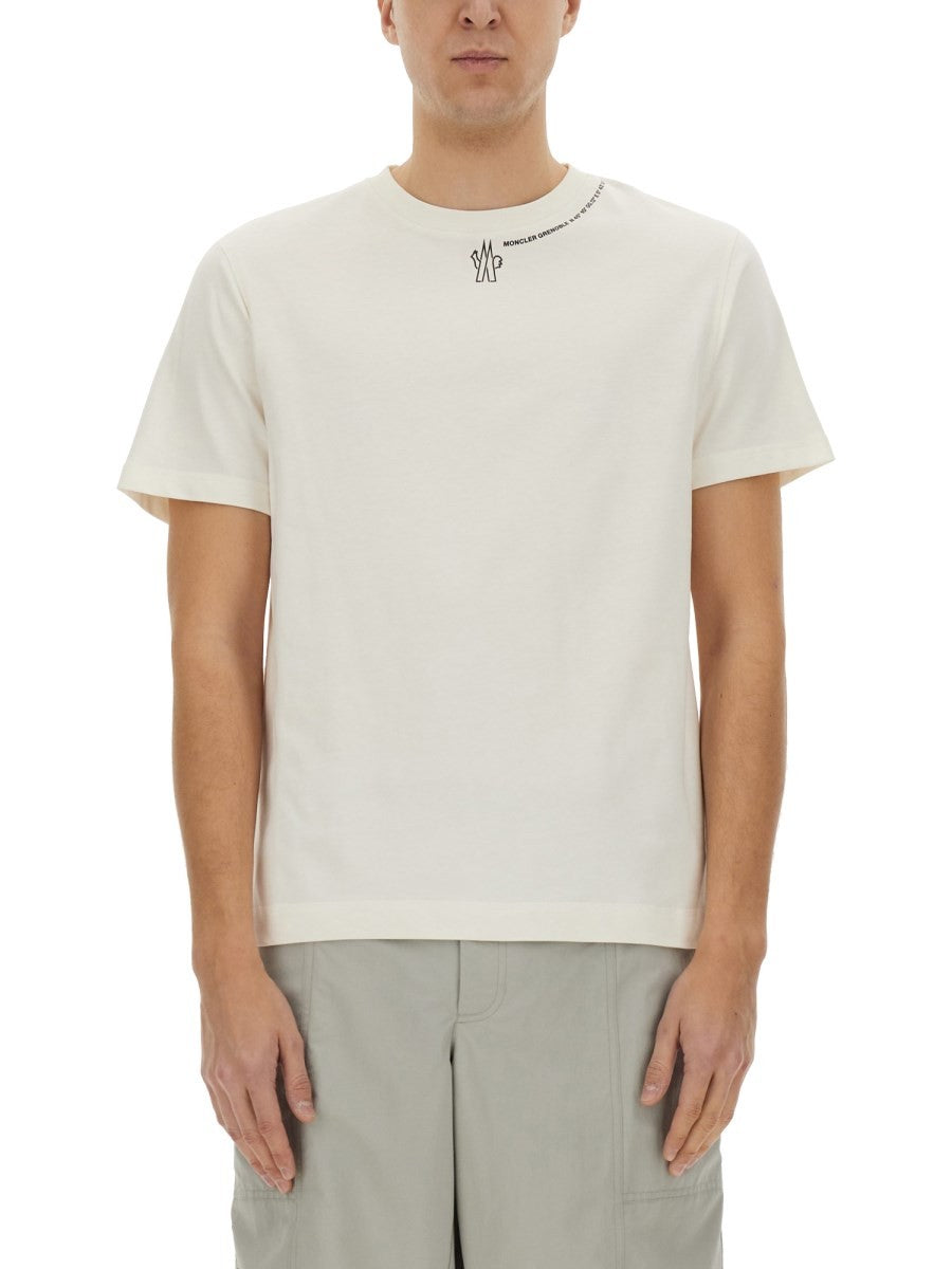 MONCLER GRENOBLE T-SHIRT WITH LOGO