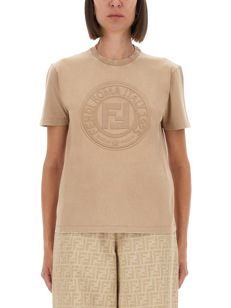 Fendi T-SHIRT WITH LOGO