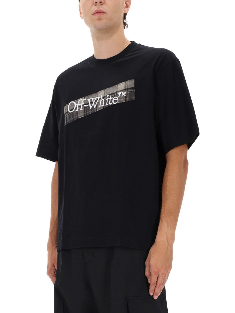 Off-white T-SHIRT WITH LOGO