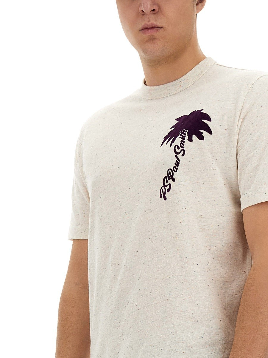 PS BY PAUL SMITH T-SHIRT WITH LOGO