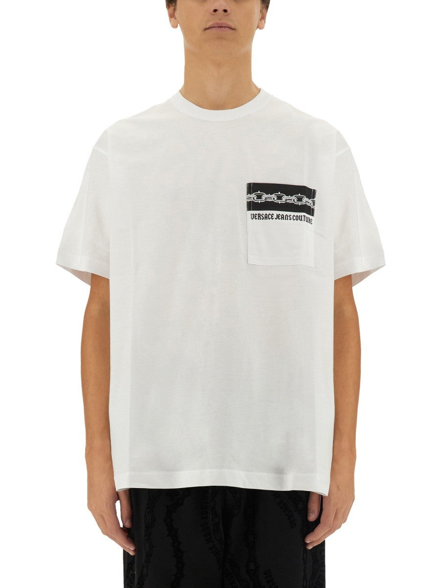 Versace Jeans Couture T-SHIRT WITH LOGO