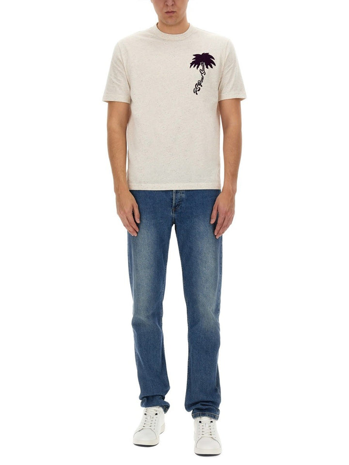 PS BY PAUL SMITH T-SHIRT WITH LOGO