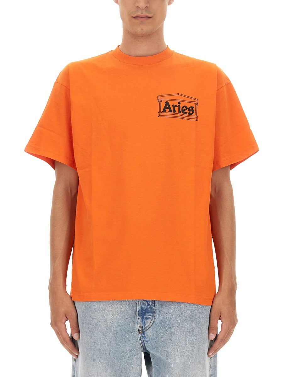 ARIES T-SHIRT WITH LOGO