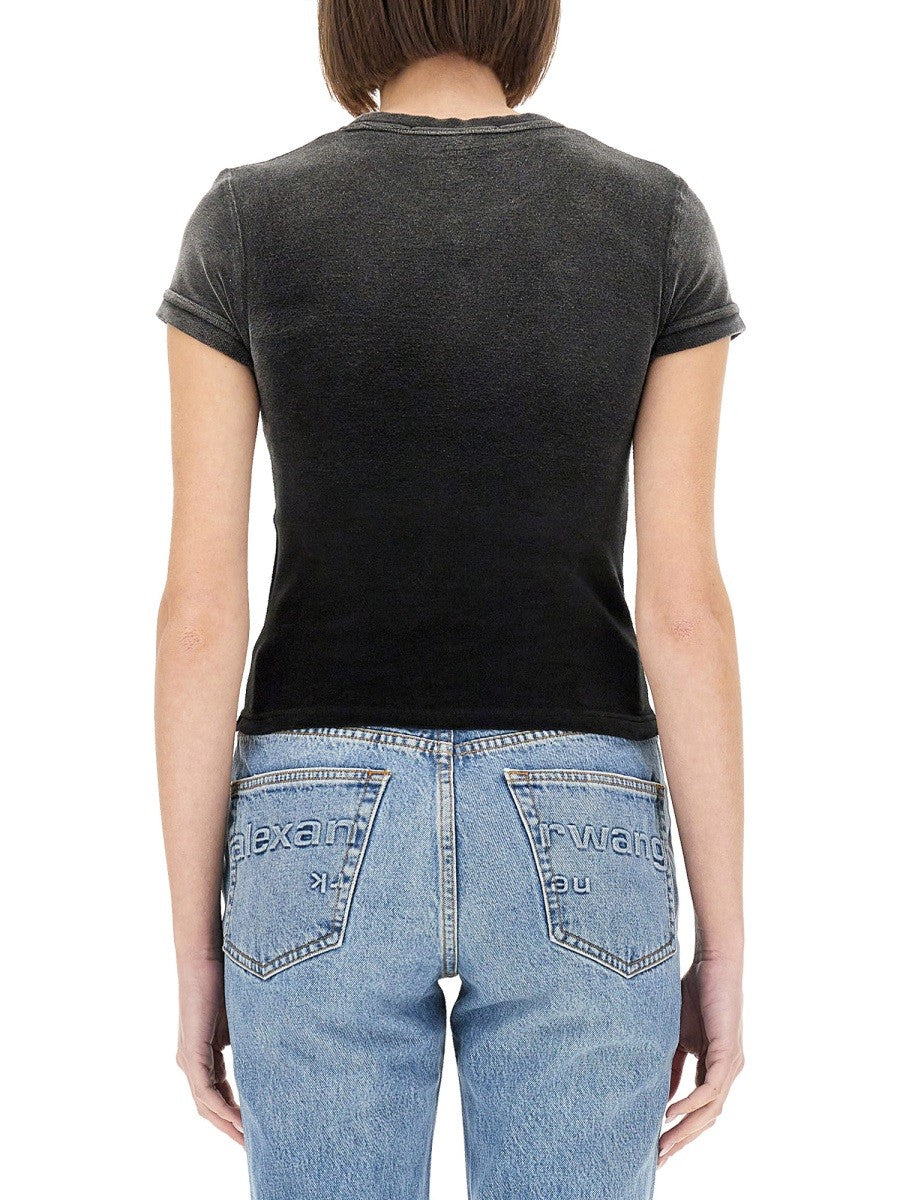 ALEXANDERWANG.T T-SHIRT WITH LOGO
