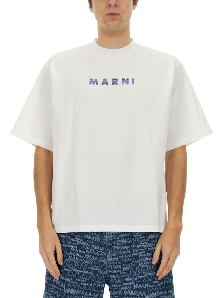 Marni T-SHIRT WITH LOGO