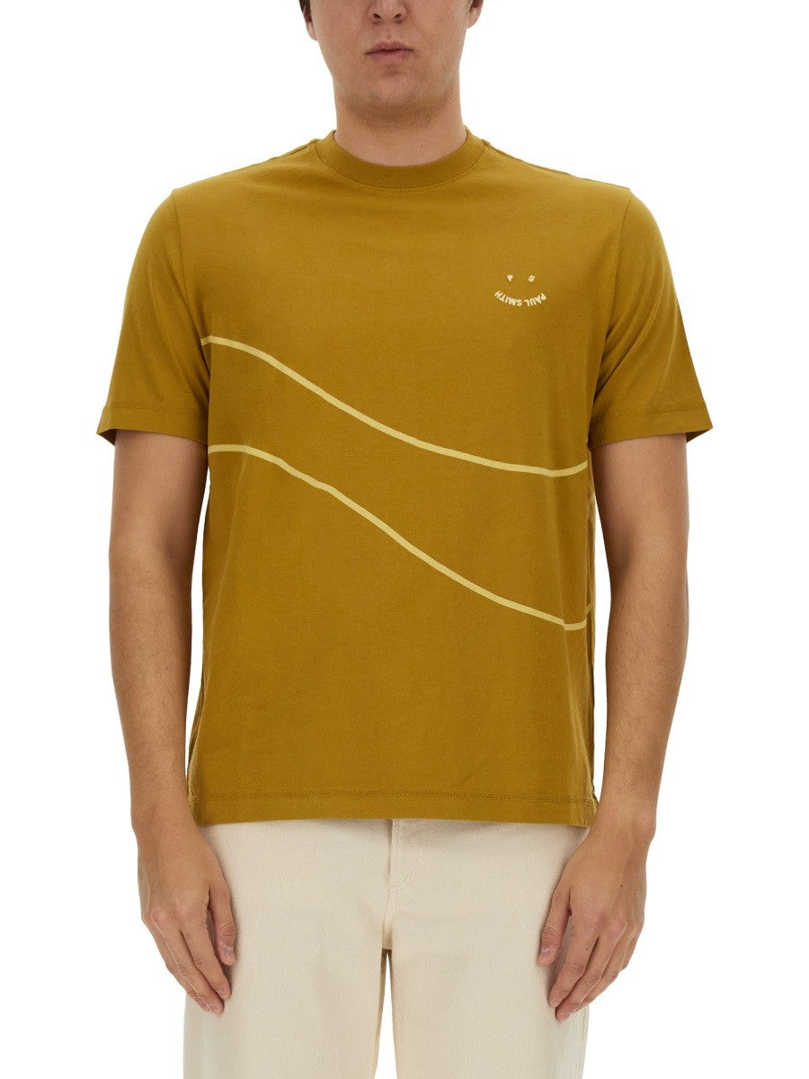 PS BY PAUL SMITH T-SHIRT WITH LOGO