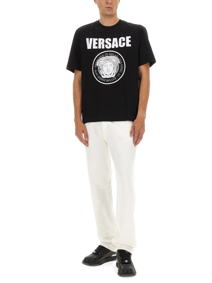 Versace T-SHIRT WITH LOGO