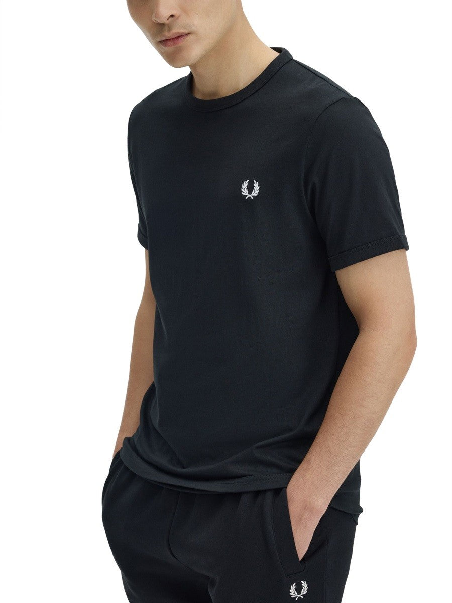 FRED PERRY T-SHIRT WITH LOGO