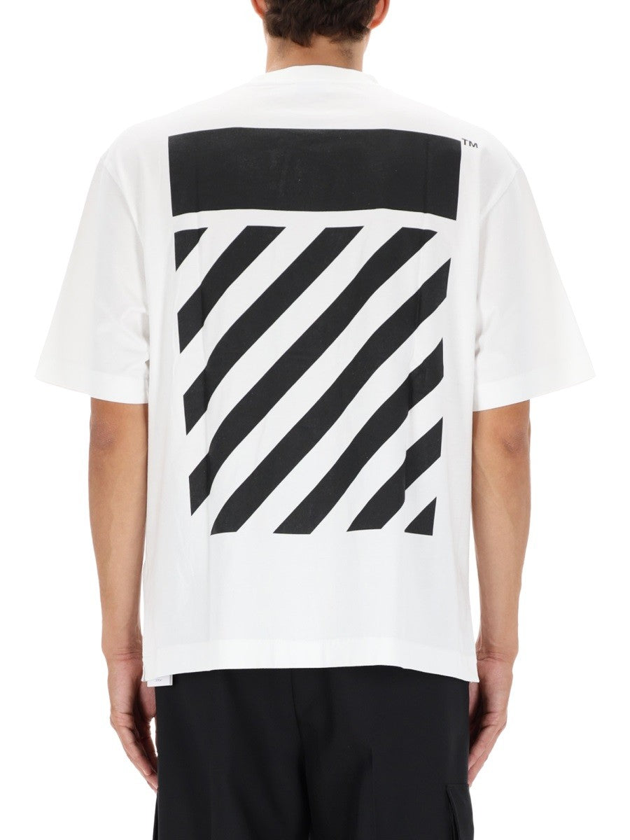 Off-white T-SHIRT WITH LOGO