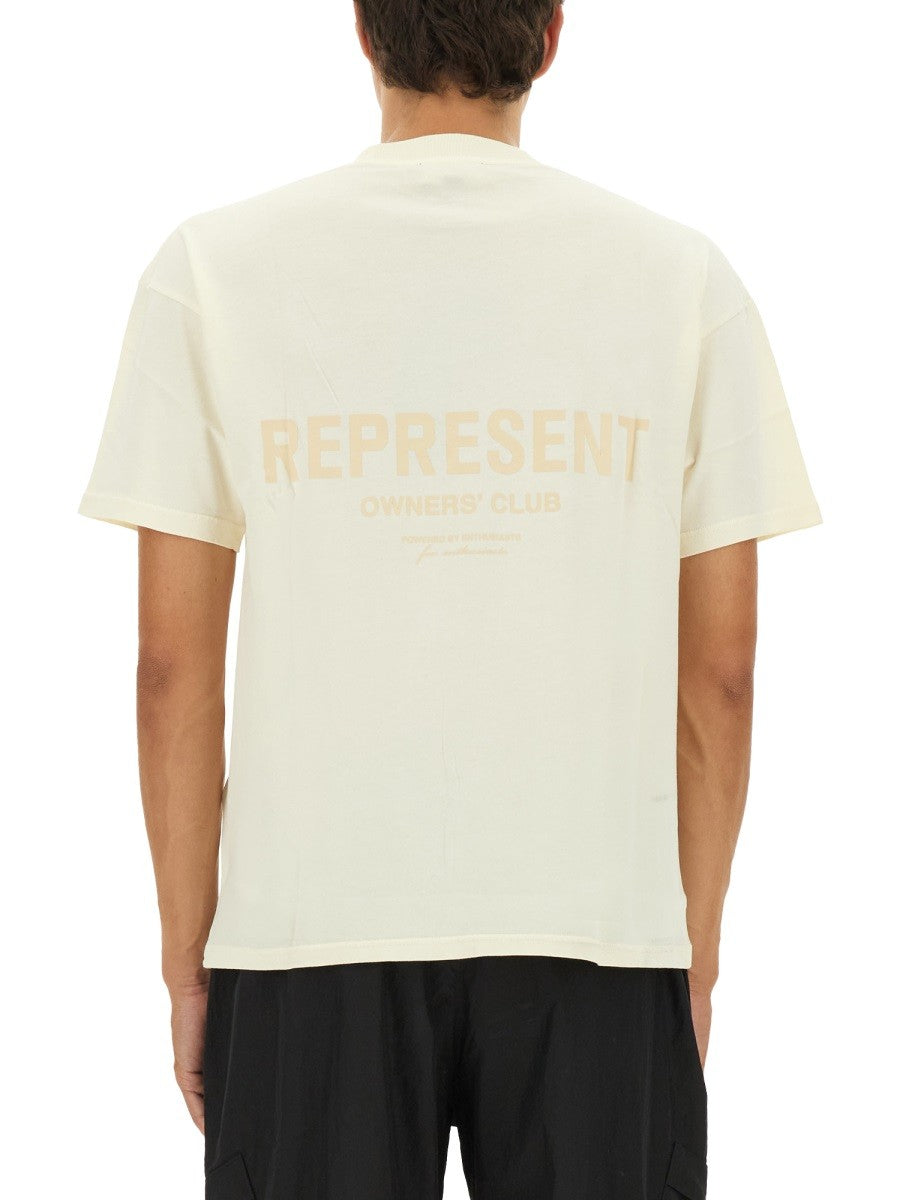 Represent T-SHIRT WITH LOGO