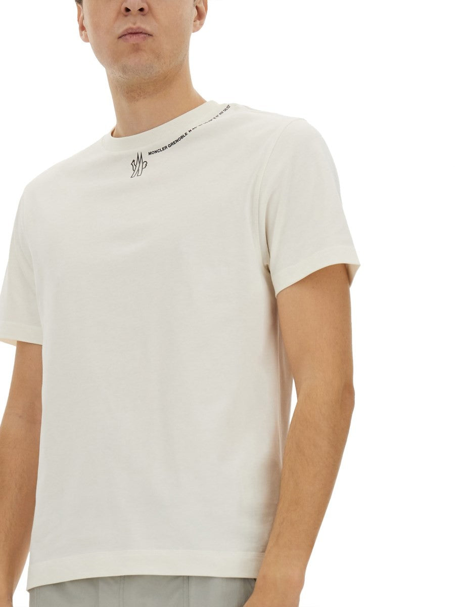 MONCLER GRENOBLE T-SHIRT WITH LOGO