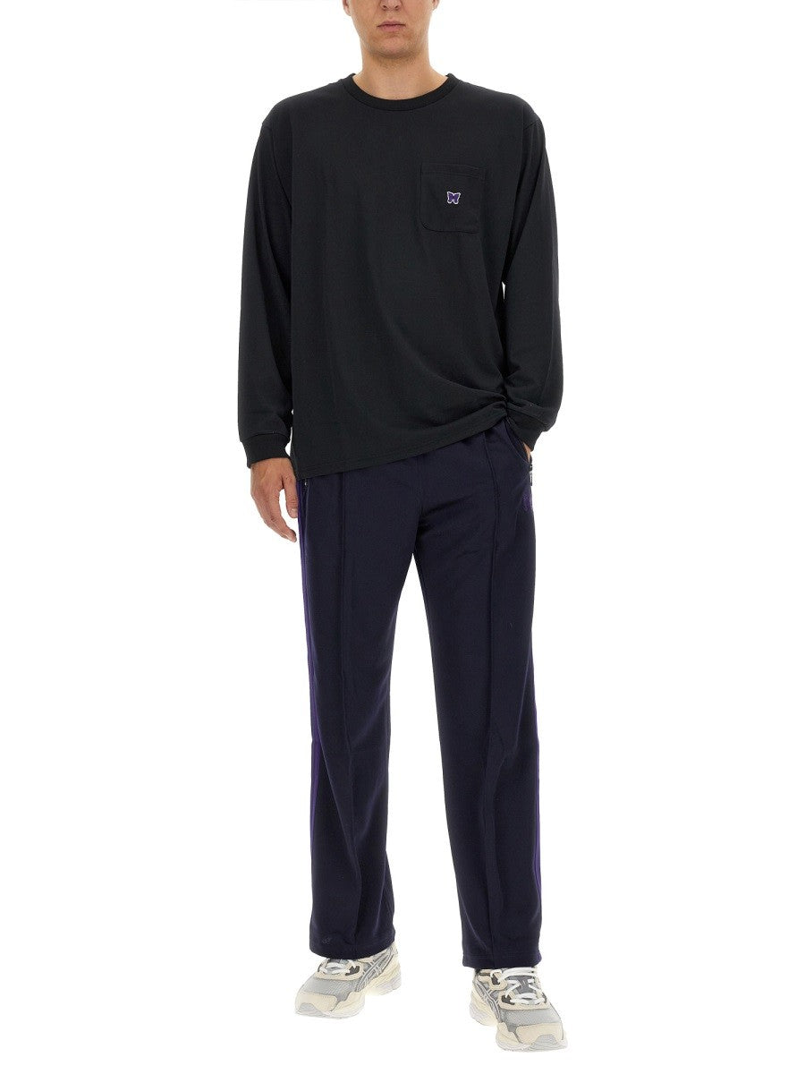 NEEDLES T-SHIRT WITH LOGO