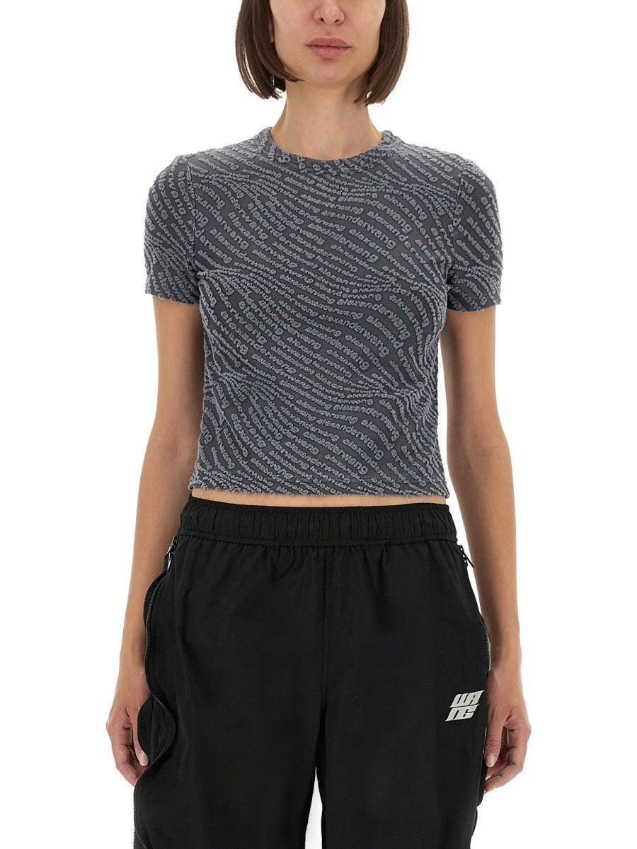 ALEXANDERWANG.T T-SHIRT WITH LOGO