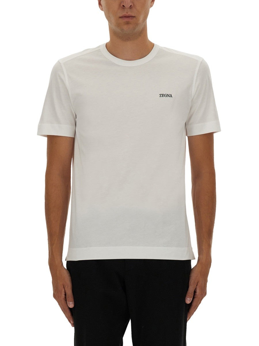 Zegna T-SHIRT WITH LOGO