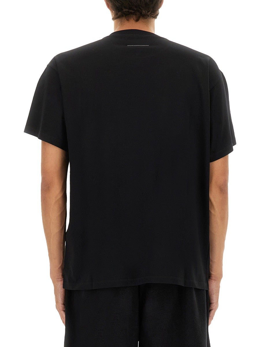 MM6 MAISON MARGIELA T-SHIRT WITH LOGO
