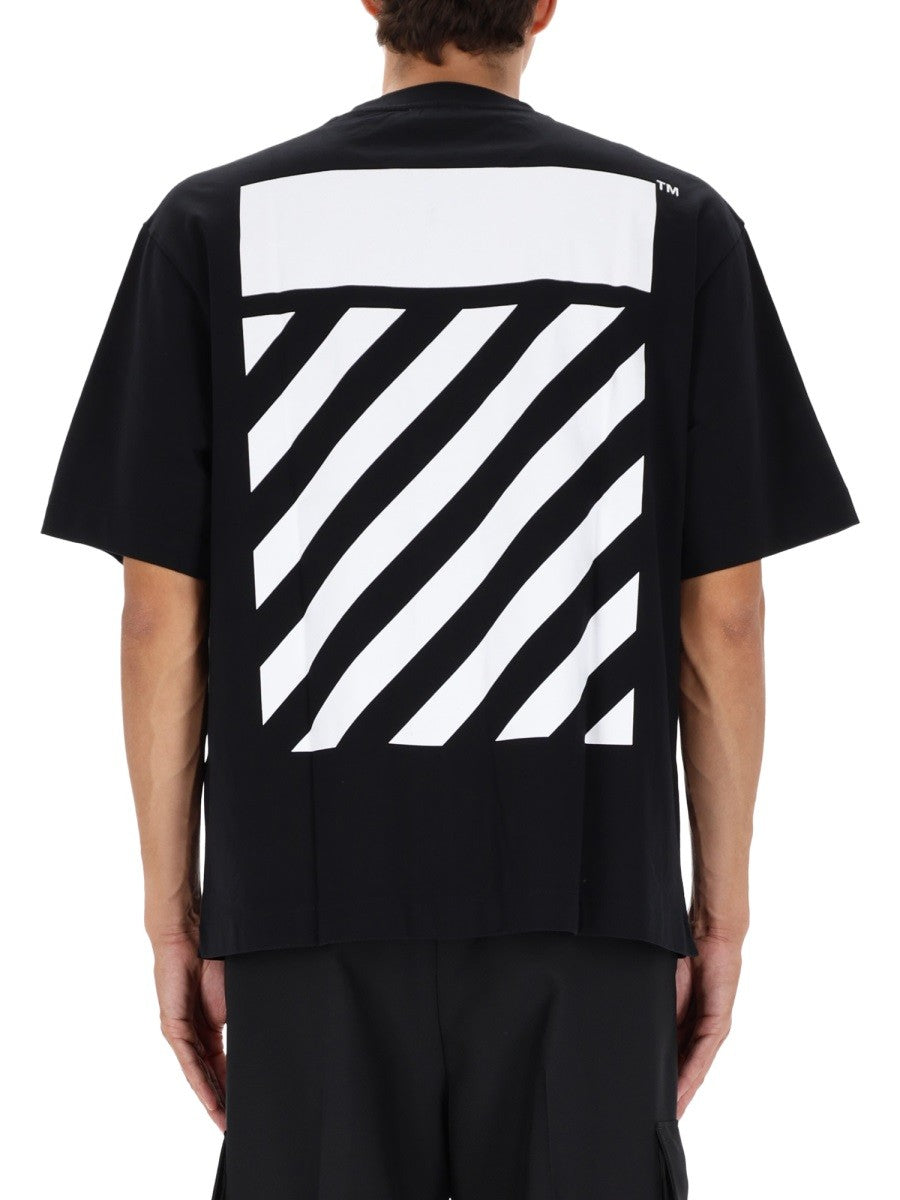 Off-white T-SHIRT WITH LOGO