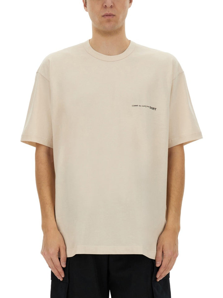 COMME DES GARCONS SHIRT T-SHIRT WITH LOGO