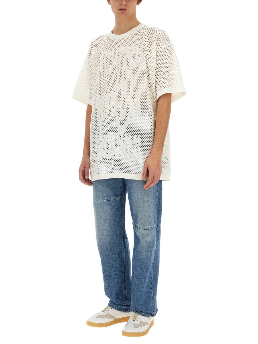 MM6 MAISON MARGIELA T-SHIRT WITH LOGO