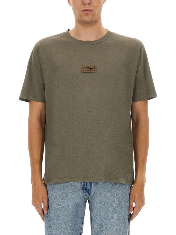 MM6 MAISON MARGIELA T-SHIRT WITH LOGO