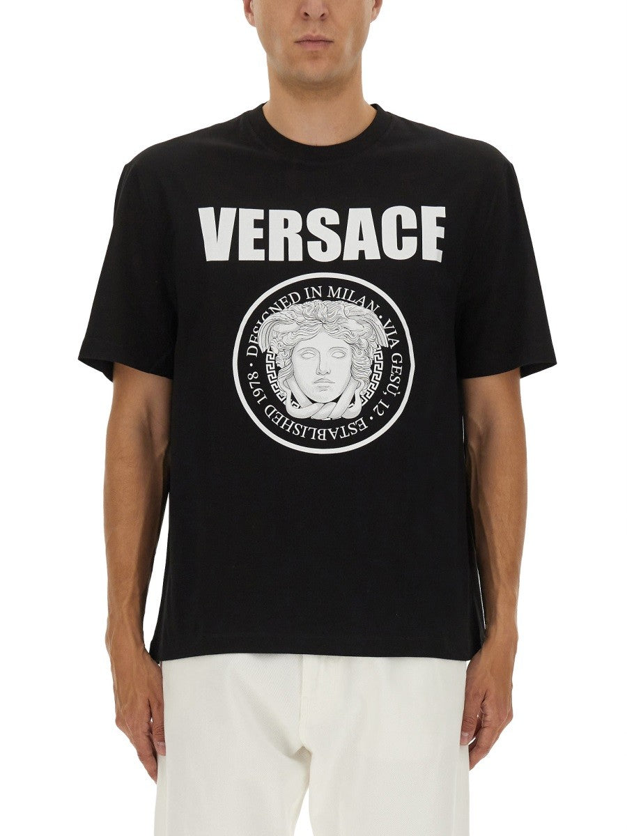 Versace T-SHIRT WITH LOGO