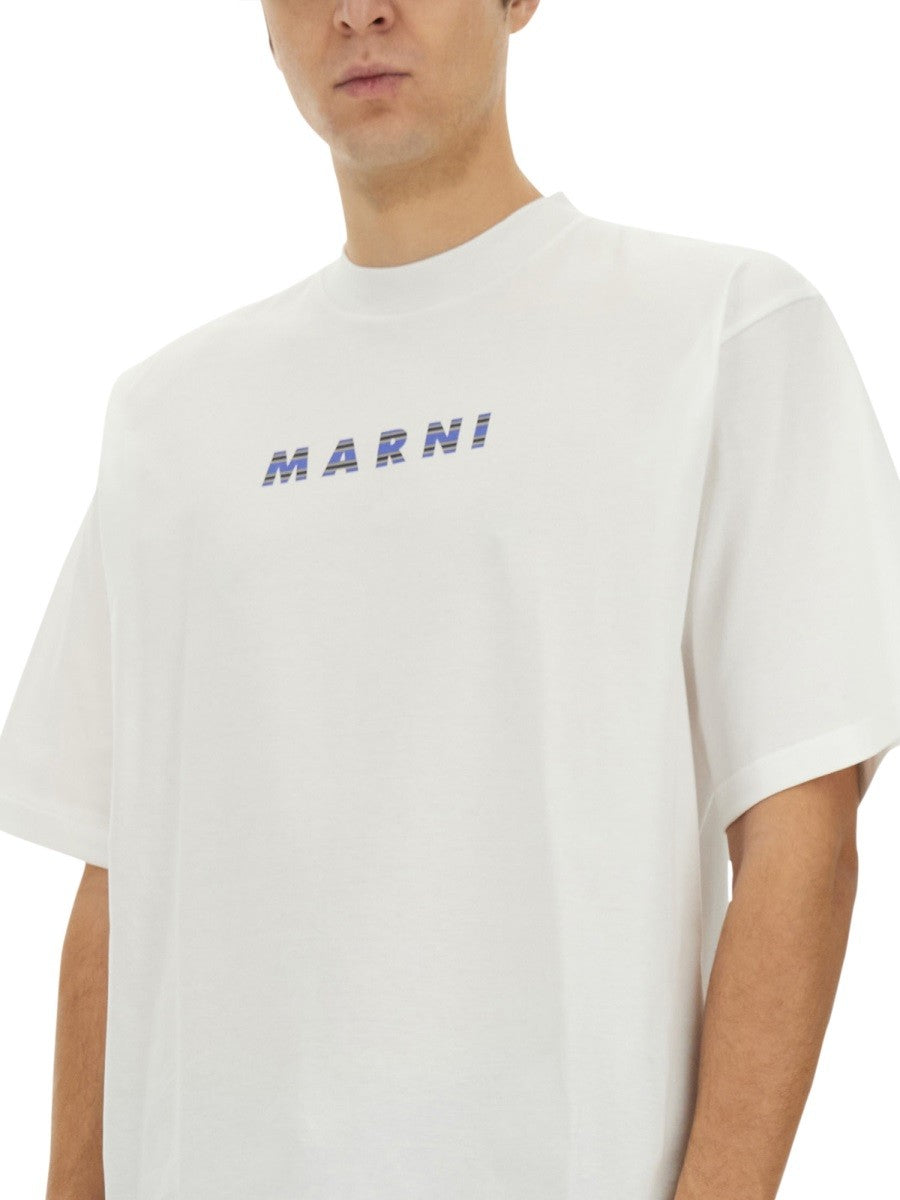 Marni T-SHIRT WITH LOGO