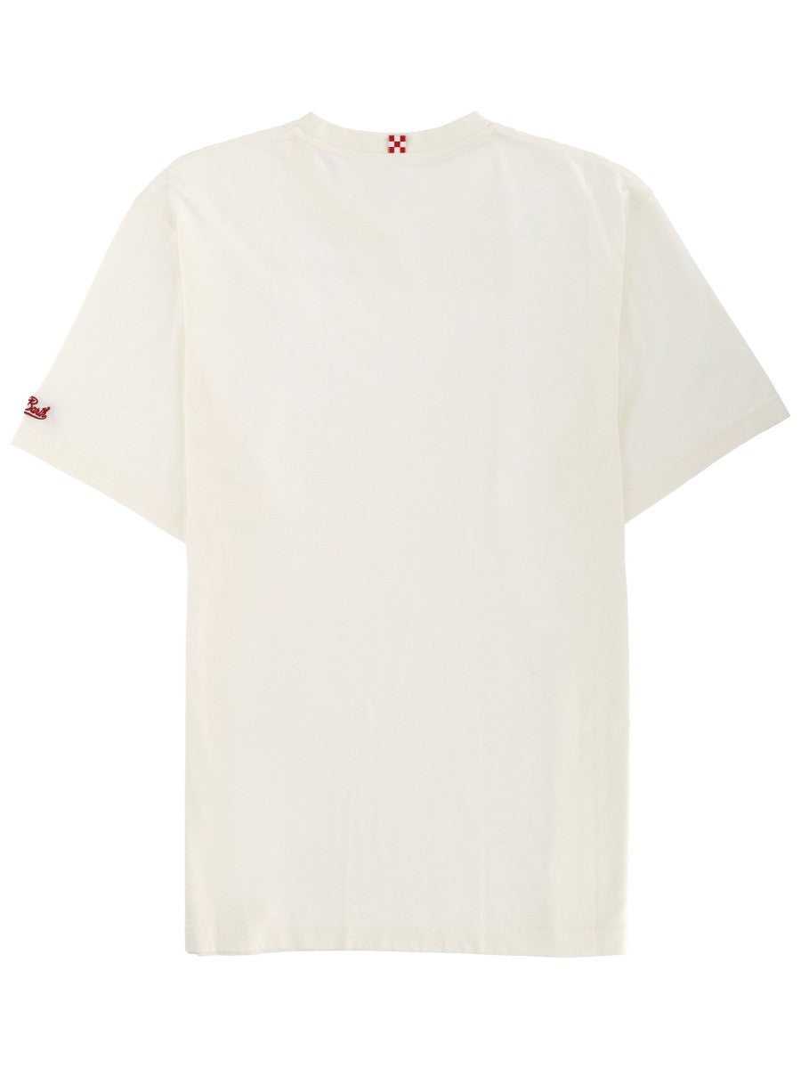 MC2 SAINT BARTH T-SHIRT WITH PRINT