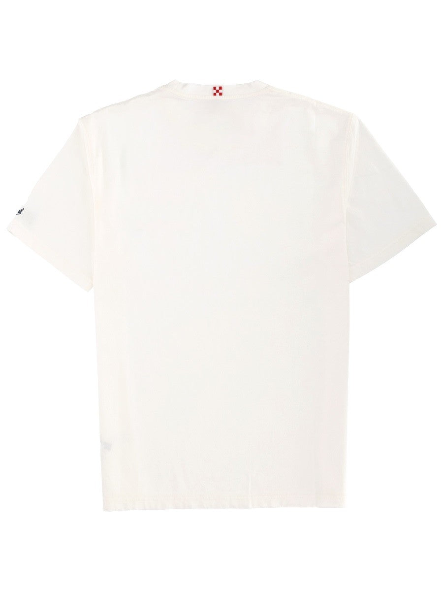 MC2 SAINT BARTH T-SHIRT WITH PRINT