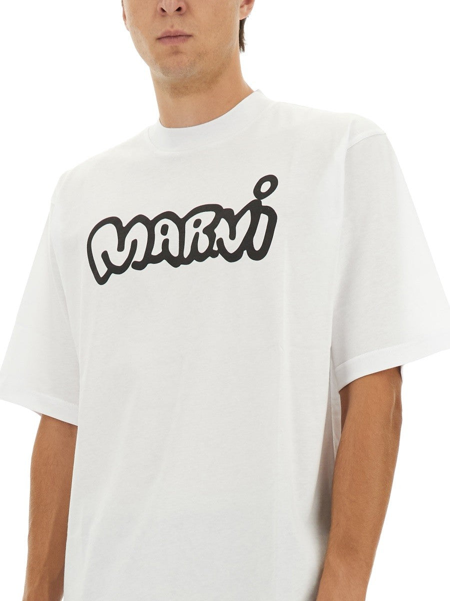 Marni T-SHIRT WITH PRINT