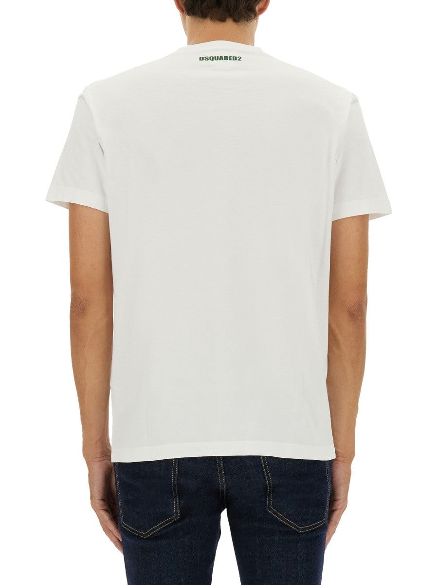 Dsquared T-SHIRT WITH PRINT