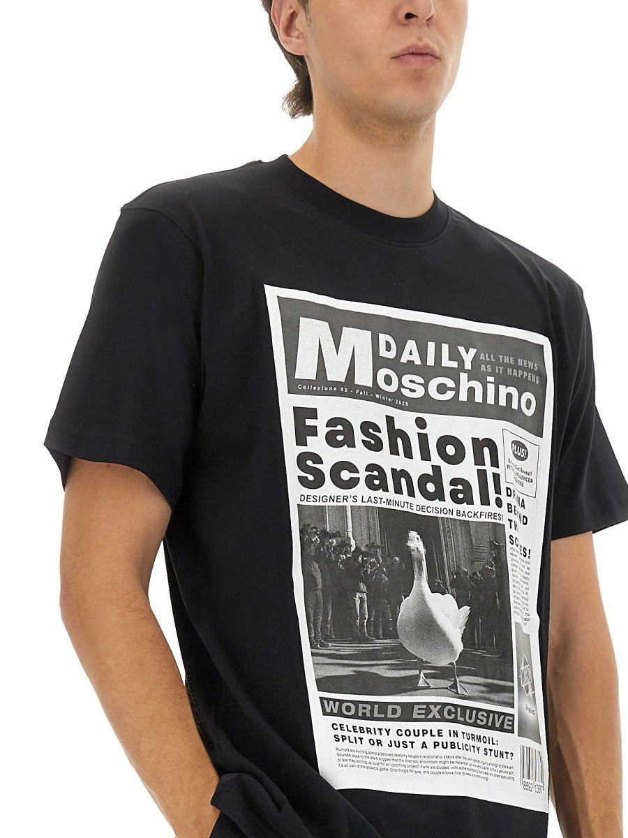 Moschino T-SHIRT WITH PRINT