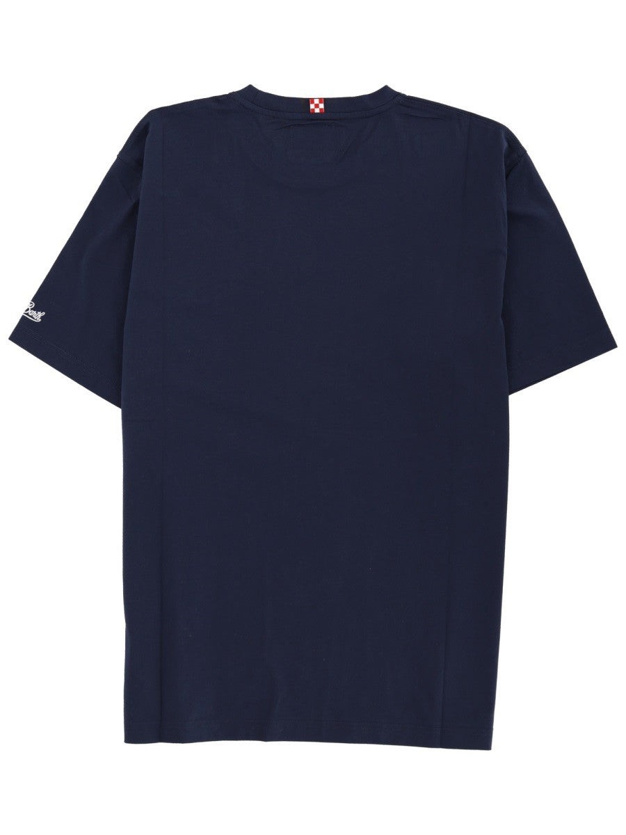 MC2 SAINT BARTH T-SHIRT WITH PRINT