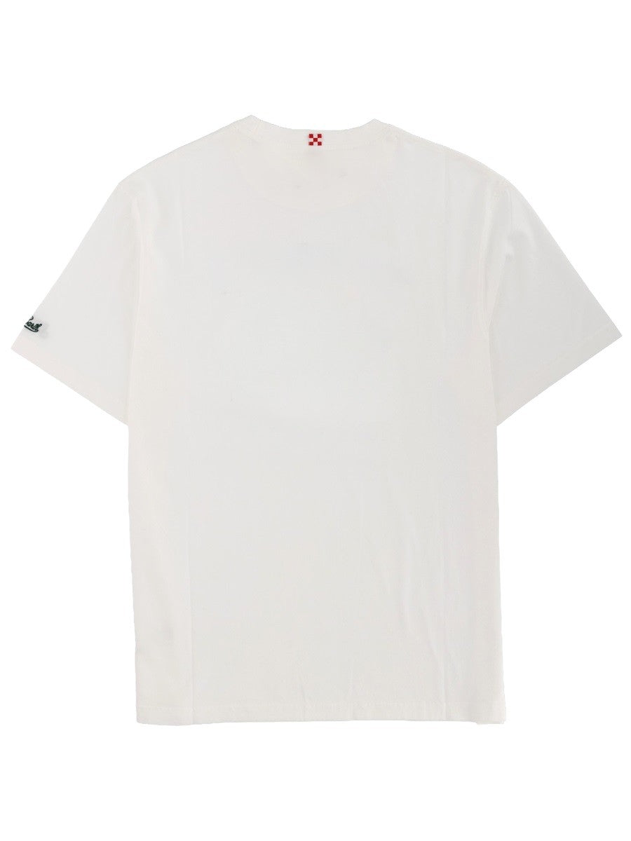 MC2 SAINT BARTH T-SHIRT WITH PRINT