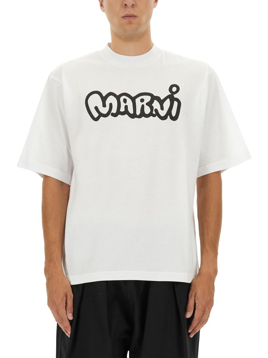 Marni T-SHIRT WITH PRINT
