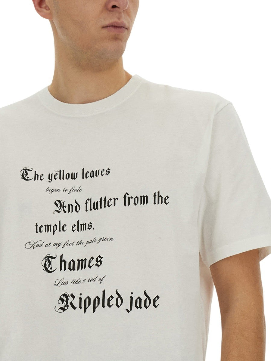 Alexander Mcqueen T-SHIRT WITH PRINT