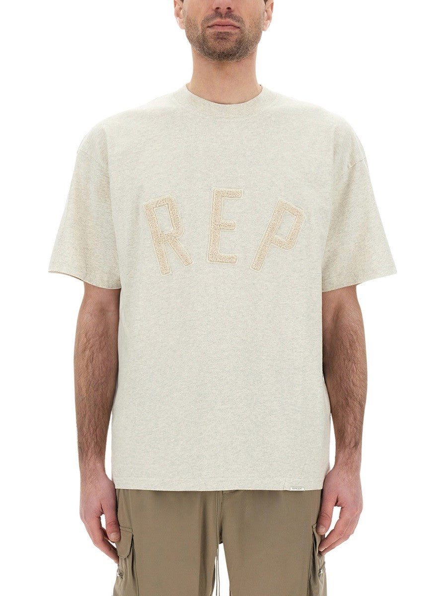 Represent T-SHIRT WITH "REP" APPLICATION