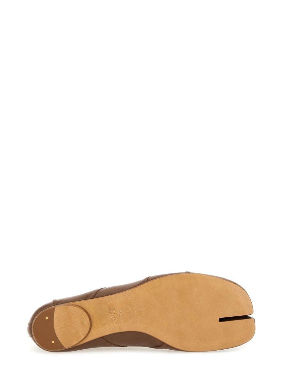 Maison Margiela TABI BALLERINA WITH ELASTIC BAND