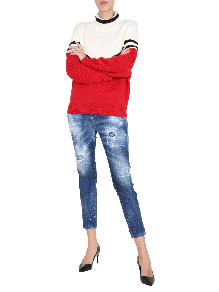 Dsquared TALL NECK SWEATER