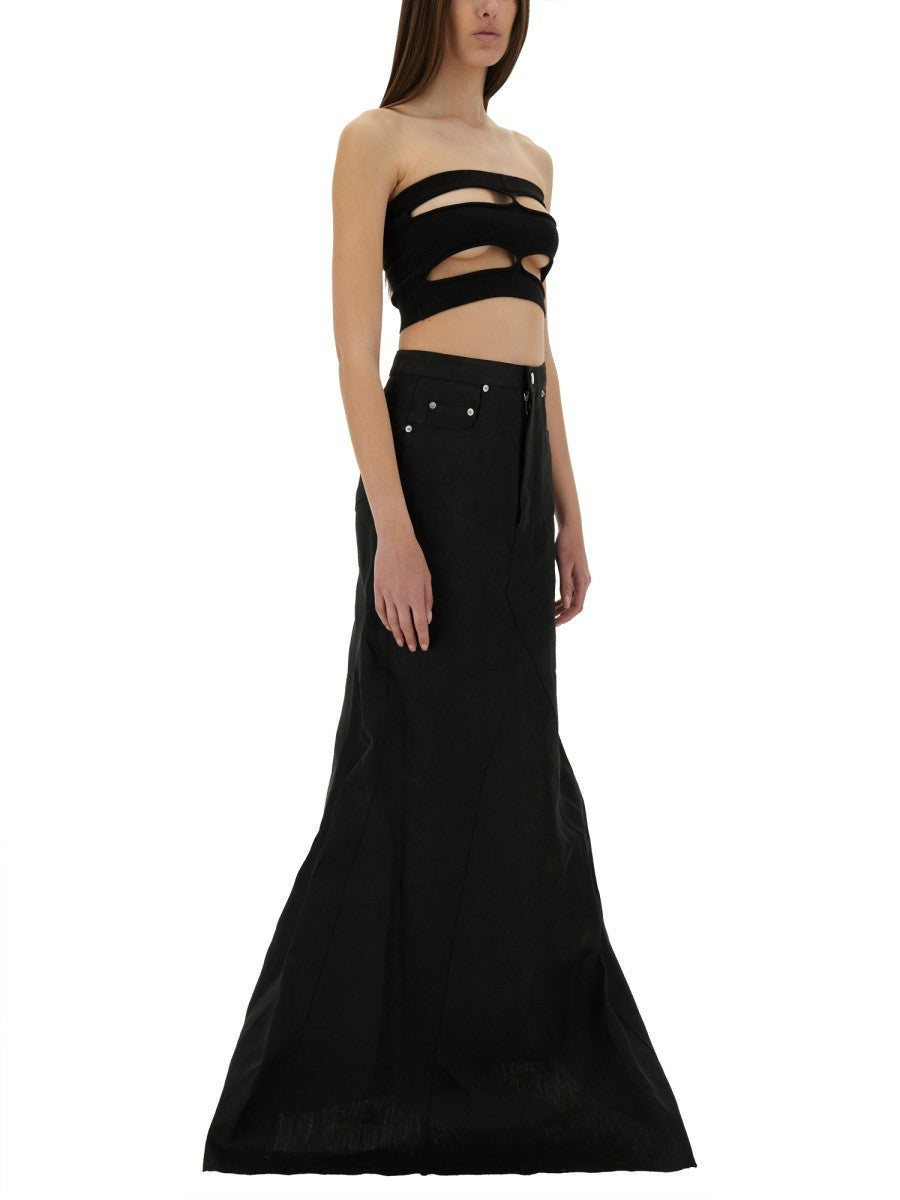 RICK OWENS "TANJA BANDEAU" TOP