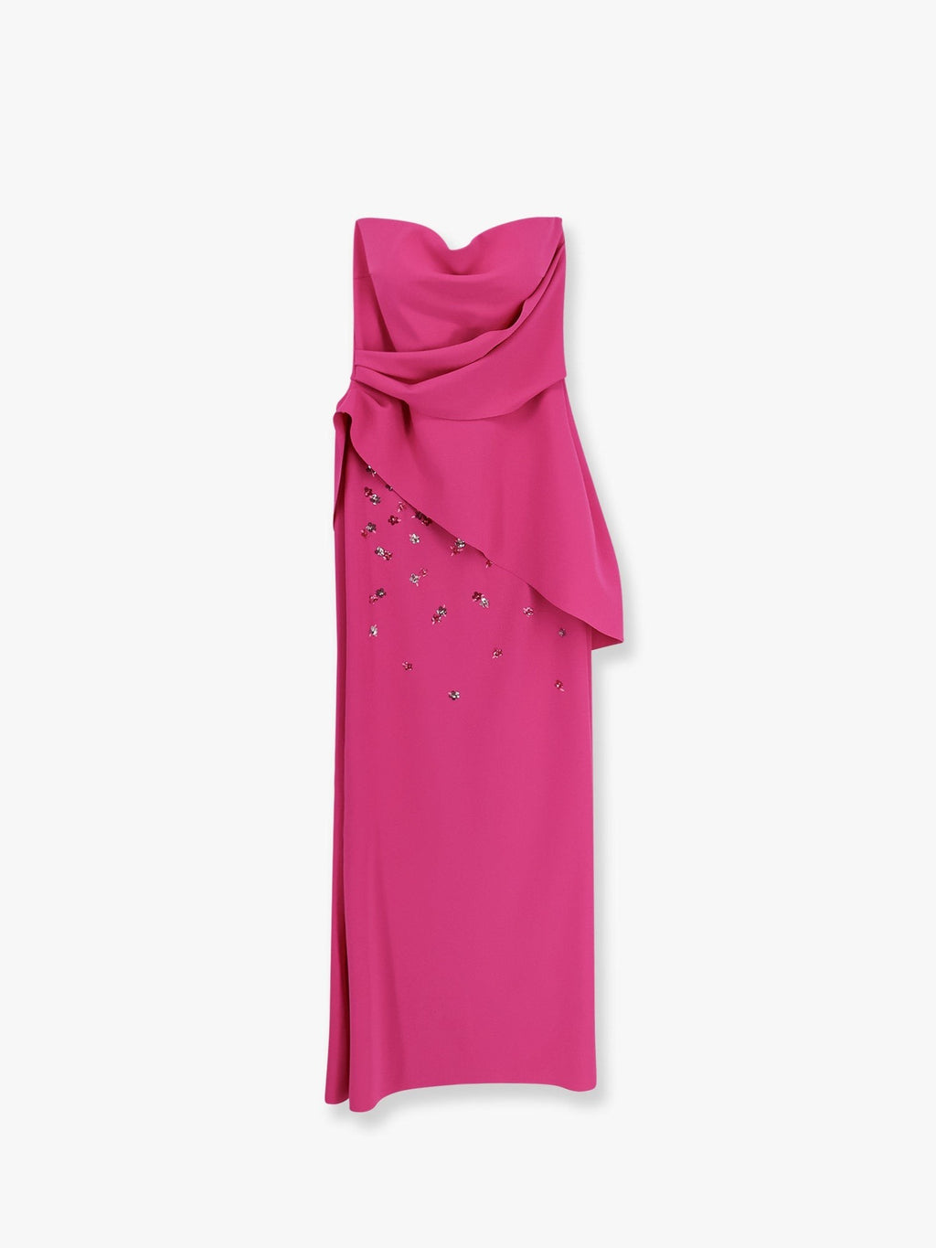 CHIARA BONI Taro jersey long dress with sequins