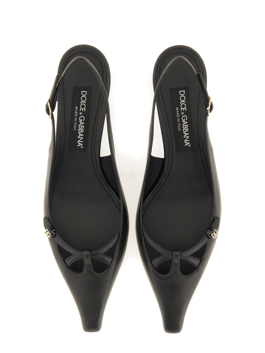 Dolce & Gabbana TASSEL SLINGBACK SHOE