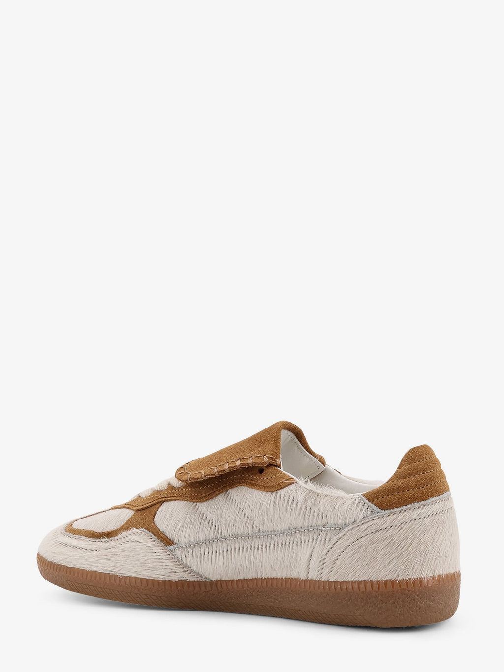 ALOHAS Tb.490 pony skin low-top sneakers with suede inserts
