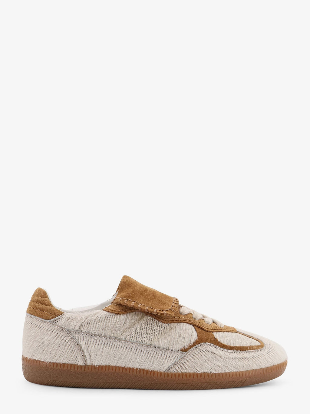 ALOHAS Tb.490 pony skin low-top sneakers with suede inserts