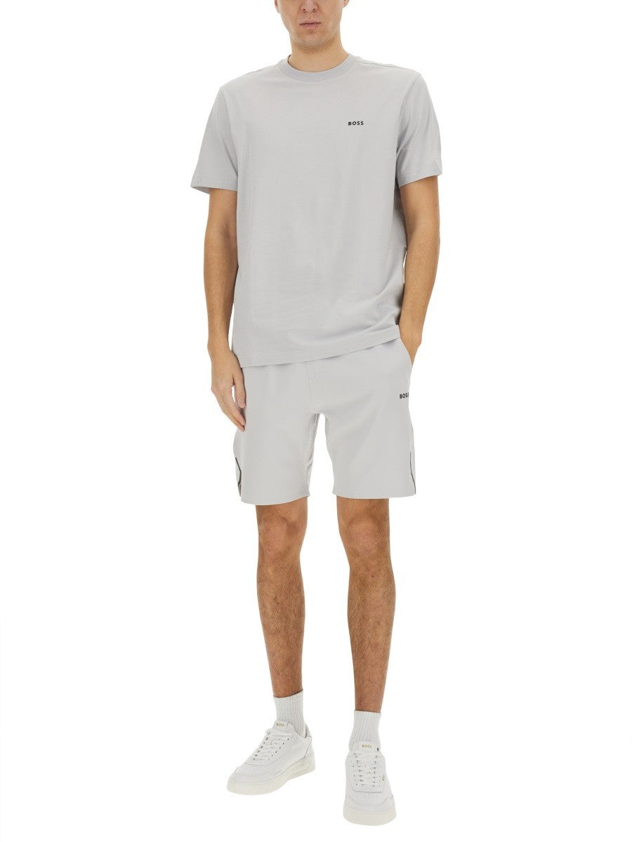 Boss TECHNICAL FABRIC BERMUDA SHORTS