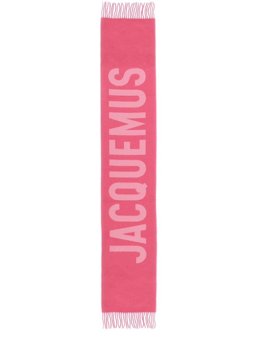 JACQUEMUS THE SCARF WITH LOGO