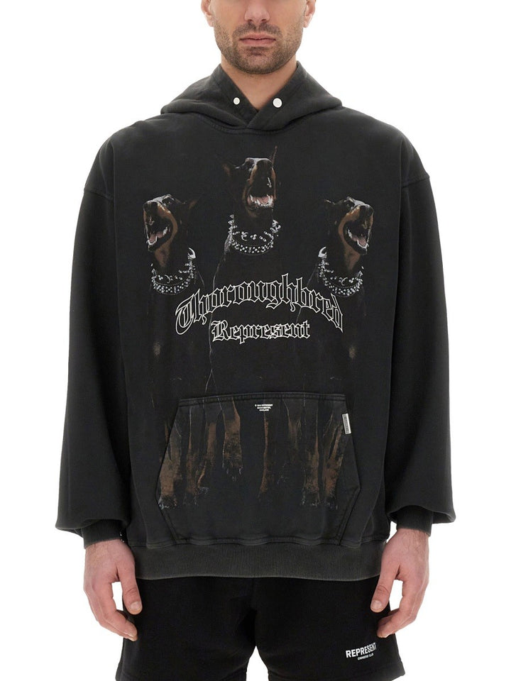 Represent "THOROUGHBRED" HOODIE
