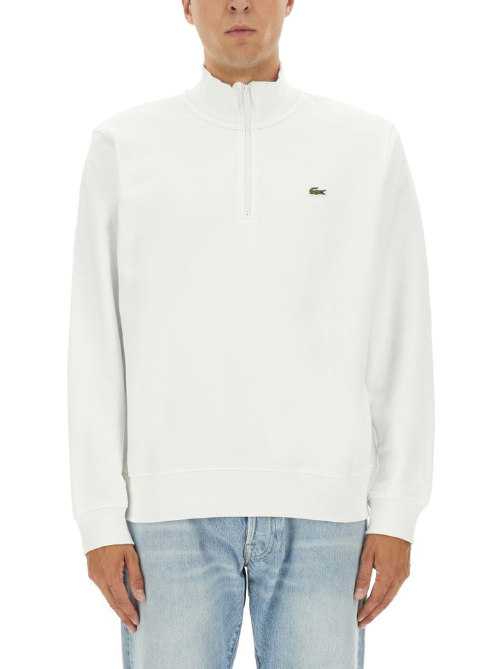 Lacoste THREE-QUARTER ZIPPER SWEATSHIRT