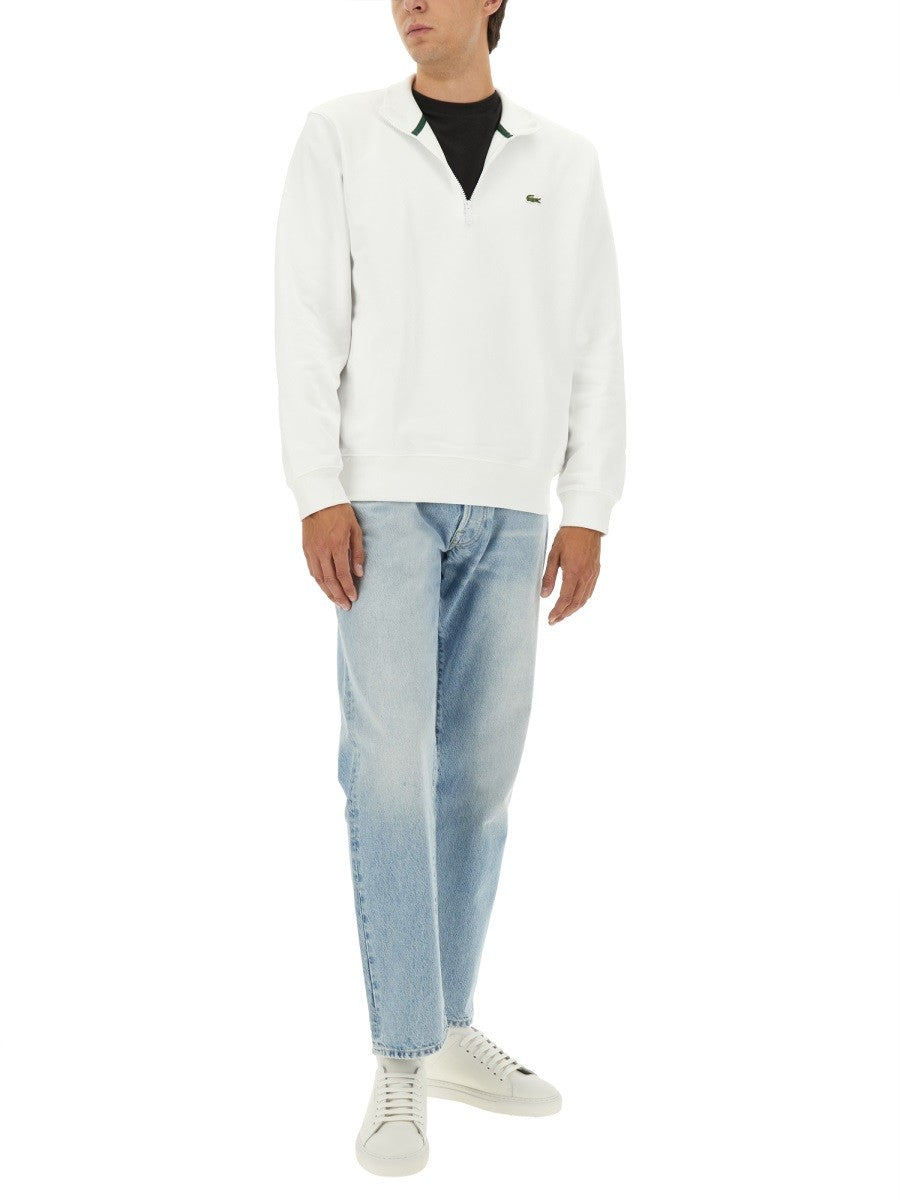 Lacoste THREE-QUARTER ZIPPER SWEATSHIRT