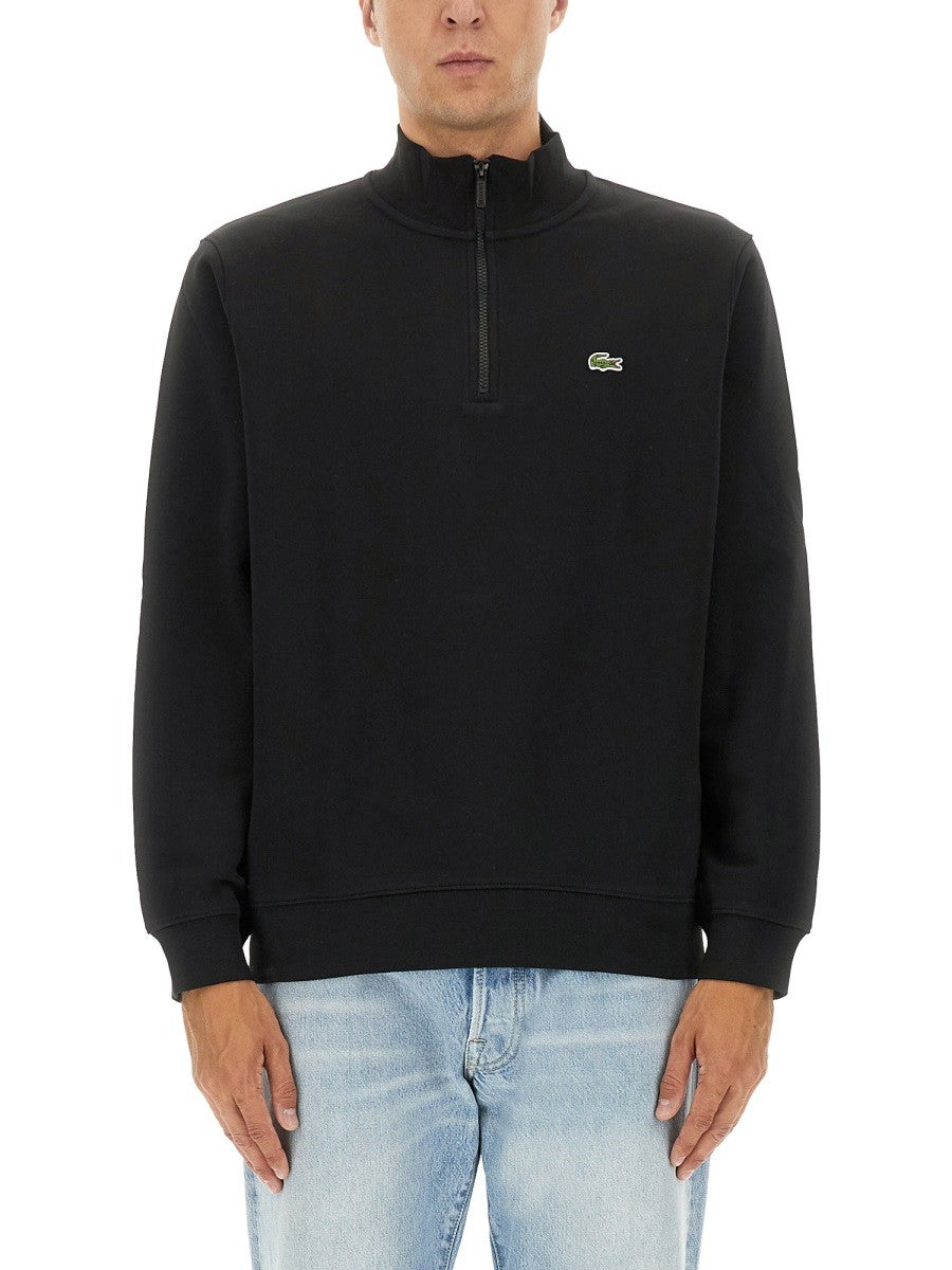 Lacoste THREE-QUARTER ZIPPER SWEATSHIRT