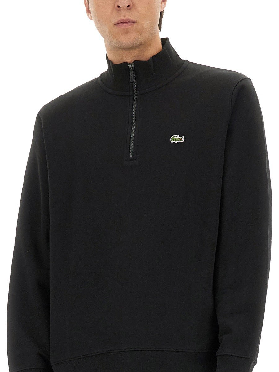 Lacoste THREE-QUARTER ZIPPER SWEATSHIRT