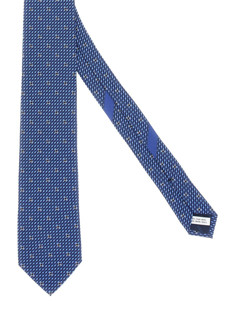 Ferragamo TIE PRINT "GANCINI"